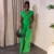 Women Short Sleeve High Waist Wide Leg Jumpsuit