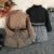 2-6T Ruffled Long Sleeve Print Shorts Set