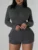 Long Sleeve Ribbed Jumpsuit